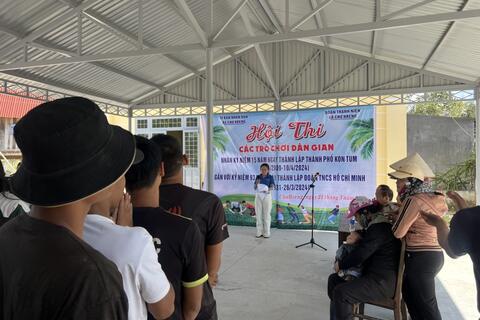 Hội thi các trò chơi Dân gian chào mừng kỷ niệm 15 năm ngày thành lập Thành phố Kon Tum
