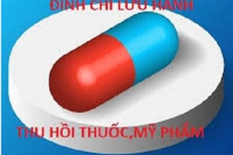 Thông báo đình chỉ lưu hành, thu hồi mỹ phẩm lưu thông có Nhãn không đáp ứng quy định