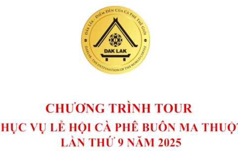 Chương trình Tour du lịch phục vụ Lễ hội Cà phê Buôn Ma Thuột lần thứ 9 năm 2025